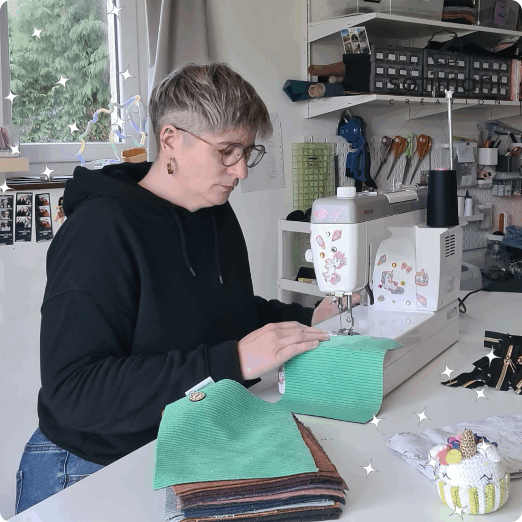 Solène à l'atelier